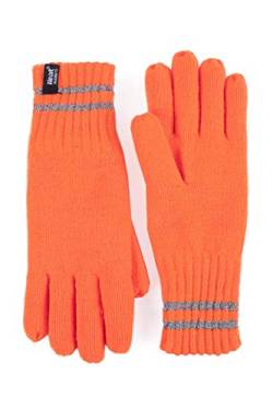 HEAT HOLDERS Herren und Damen Workforce Handschuhe Packung mit 1 Leuchtend Orange Klein/Mittel von HEAT HOLDERS