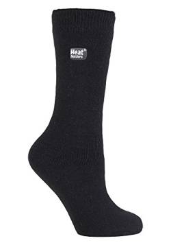 HEAT HOLDERS Lite - Damen Warme Winter Dünn Thermosocken in 4 Farben 37-42 eur (37-42, Schwarz) von HEAT HOLDERS