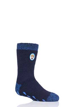 HEAT HOLDERS Mädchen und Jungen Harry Potter Thermische Socken Rutschfeste Sohle Packung mit 1 Marine 26-30 Kinder (3-8 Jahre) von HEAT HOLDERS