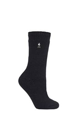 HEAT HOLDERS SOCKSHOP Damen Original 2.3 TOG Thermosocken Packung 1 Schwarz 37-42 von HEAT HOLDERS