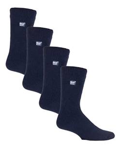 HEAT HOLDERS Ultra Lite - Herren 4er Pack Thermosocken für Winter | Socken mit Innenfleece (39-45, Marine) von HEAT HOLDERS