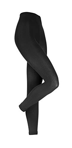 Heat HoldersDamen Leggings, Einfarbig Schwarz Schwarz von HEAT HOLDERS