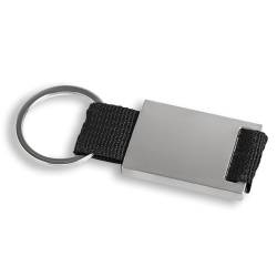 HEAVYTOOL Schlüsselanhänger LOKI 85mm x 28mm mit PP Gurtband schwarz inkl. Schlüsselring flach 32mm (10 Stück) Schlüsselhalter Premium Schlüsselanhänger von HEAVYTOOL