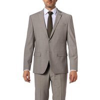 HECHTER PARIS Herren Sakko beige Schurwoll-Stretch meliert von HECHTER PARIS