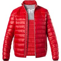 HECHTER PARIS Herren Steppjacke rot Mikrofaser unifarben von HECHTER PARIS