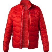 HECHTER PARIS Herren Steppjacke rot Mikrofaser unifarben von HECHTER PARIS