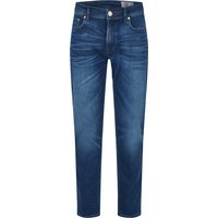 HECHTER PARIS Jeanshose, Regular Fit, Used-Look, T400®, für Herren, blau, 34/34 von HECHTER PARIS