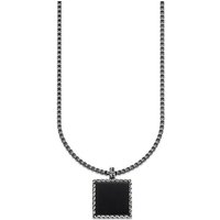HECHTER PARIS Kette mit Anhänger Schmuck Geschenk Silber 925 Halsschmuck Halskette Venezianer Stein, mit Onyx oder Tigerauge von HECHTER PARIS