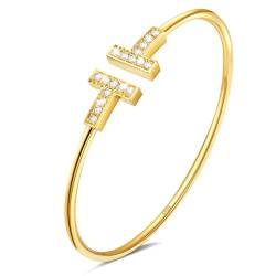 HEFANG Armband,Armband Damen Gold,Armband Damen mit Zirkonia,Schmuck,Armband Silber 925 Damen,Schmuck Damen,Geburtstagsgeschenke für Frauen,Geschenke zum Jahrestag,Ostergeschenke,Weihnachtsgeschenke von HEFANG