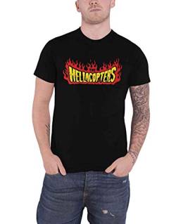 HELLACOPTERS, THE Flames T-Shirt M von HELLACOPTERS, THE