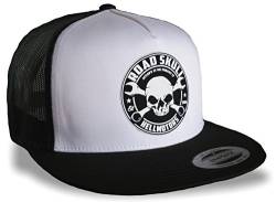 HELLMOTORS Road Skull Flexfit Snapback Cap Oldschool Kappe von HELLMOTORS