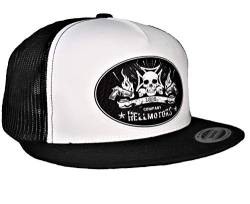 HELLMOTORS Snapback Cap Skull Flexfit Trucker Oldschool Hotrod Kappe von HELLMOTORS