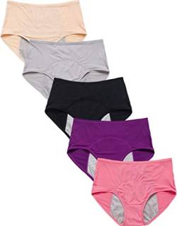 HELLOVE Damen-Unterhose aus Netzstoff, auslaufsicher, für Inkontinenz, schützt vor Menstruation, H-4-5-1, XL von HELLOVE