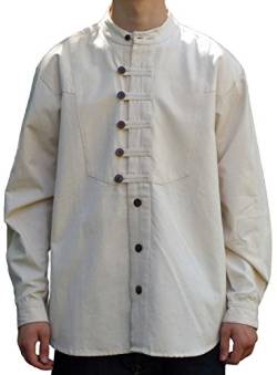 HEMAD Trachtenhemd Ache naturbeige XL - Baumwoll-Hemd von HEMAD