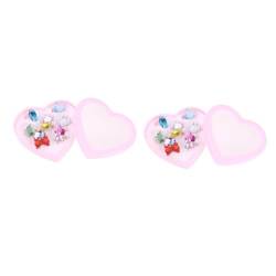 HEMOTON 20 Stk Geschenkring für Kinder kinderringe schellenkranz kinder Ohrclips für Kinder Kleinkindspielzeug ohrringe Kristallring für Kinder Diamantring für Kinder Prinzessin einstellen von HEMOTON