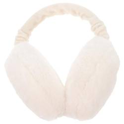 HEMOTON Mädchen Winter Ohrenschützer Weiche Ohrwärmer Verstellbare Winter Plüsch Ohrabdeckungen Kopfbedeckung Outdoor Ohrenschützer Zubehör für Frauen Mädchen Winter von HEMOTON