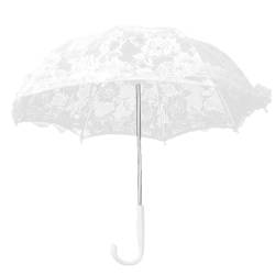 HERCHR Hochzeit Braut Regenschirm, Spitze Blumen Sonnenschirm Regenschirm Dekoration Hochzeit Braut Handmade Fotografie Prop Regenschirm(#2) von HERCHR