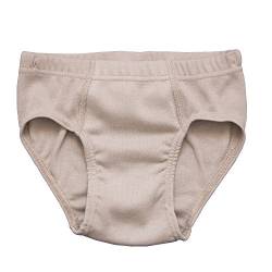 HERMKO 2850 Jungen Slip Unterhose für Jungs Sportslip ohne Bein 100% Bio-Baumwolle, Farbe:grau, Größe:176 von HERMKO