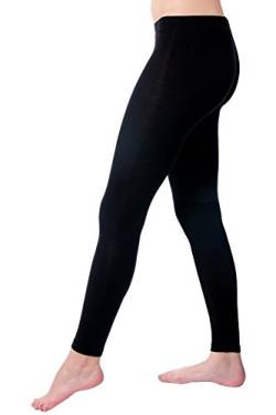 HERMKO 65720 Damen Athletic Legging mit Funktionseigenschaften, Farbe:schwarz, Größe:44/46 (L) von HERMKO