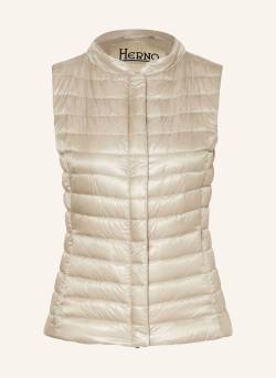 Herno Daunenweste beige von HERNO