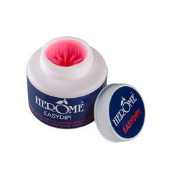 Herome EasyDip Nagellackentferner (Caring Nail Polish Remover) - Acetonfrei Und Nachfüllbar - Reinigt Schnell, Einfach und Gründlich von HEROME