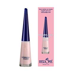 Herome Natural Nail Colour Pink mit Verstärkendem Effekt - Nagellack Geeignet Für Eine French Manicure - Nagelverstärker Mit Einem Frischen Rosa Farbe - 10ml. von HEROME