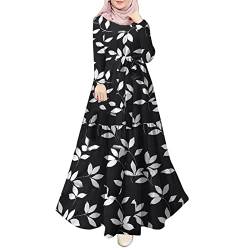 Islamische Kleider a Linien Muslim Robe Anzug Einfarbig Fur Gebet Robes Ramadan Große Größe Maxikleid Pockets Hijab Kleider Casual Türkisch von HERSIL