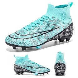 HESBITEUL Fußballschuhe Herren Athletics Fußballschuhe Professionelle Spikes Fußballspiel Schuhe Erwachsene Turnschuhe Outdoor Sport Fußball Stiefel von HESBITEUL