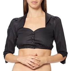 HESS FRACKMANN Damen 333000 Bluse, Schwarz, 52 von HESS FRACKMANN