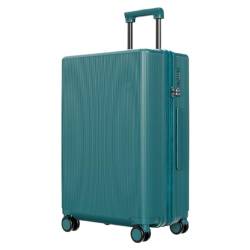 HEWOOJA Reisekoffer Gepäck 20-Zoll-Trolley-Koffer 24-Zoll-Anti-Fall-Business-Koffer Modische Und Einfache Universalräder Trolley (Color : Blue, Size : 20in) von HEWOOJA