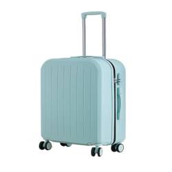 HEWOOJA Reisekoffer Gepäck Damen Klein Leicht 20 Zoll Student Ins Neue Passwortbox 26 Gepäck Trolley Box Trend 24 Trolley (Color : Blue, Size : 24in) von HEWOOJA