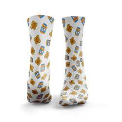 HEXXEE Damen Erdnussbutter-Socken, Mehrfarbig, 36 von HEXXEE