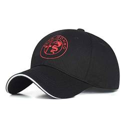 Baseball Cap Herren Snapback Cap für Herren Damen Unisex für Alfa Romeo Giulia Stelvio Giulietta GT 156 Baseball Caps für Herren Autofans Hüte,A von HEYCE