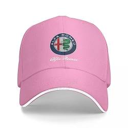 Baseball Cap Herren Snapback Cap für Herren Damen Unisex für Alfa Romeo Giulia Stelvio Giulietta GT 156 Baseball Caps für Herren Autofans Hüte,G von HEYCE