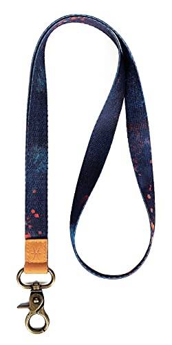 HEZEN Coole Lanyards, Halsband-Schlüsselanhänger, Hals-Lanyards für Schlüssel, Brieftaschen und Ausweishalter (Design C) von HEZEN