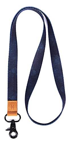 HEZEN Coole Lanyards, Halsband-Schlüsselanhänger, Hals-Lanyards für Schlüssel, Brieftaschen und Ausweishalter (Design I) von HEZEN