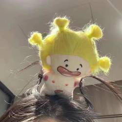 New Hot Cartoon Puppe Stirnband Lustig Plüsch Haarreifen Mädchen Gesicht Waschen Haar Hoops Puppe Zubehör Geflochtene Süße Haarreifen Haar von HFSAZJ