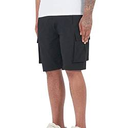 HHOP Herren-Cargo-Shorts für Frühling und Sommer, Straße, Freizeit, Sport, mehrere Taschen, Kordelzug, Stretch-Taille, Farbe Sportkleidung Baggy Jogginghose Herren Herrenhose Jogginganzug+Herren von HHOP