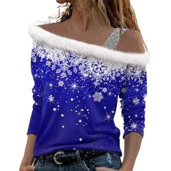 HHOP Weihnachten Teddy Weste Damen Ugly Christmas Sweater Weihnachts-Sweatshirt Pantoletten Damen Damenmode y2k Oberteile Sweatjacke mädchen Sweatpullover Damen Sweatshirts für Damen von HHOP