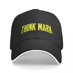 Baseballkappe Neues Think Mark | Omni Man Invincible Baseball Cap New In Hat Icon Hut für Mädchen Männer Weihnachten Feier Geschenke von HIFFEY