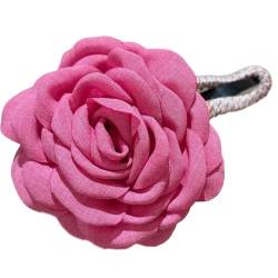 Süße Ballett-Blumen-Haarspange, große Rose, Haarnadel, Entenschnabel, Haarspangen für Frauen, SideBangs, Haarstyling-Werkzeug, große Blumen-Haarnadel von HIOPOIUYT