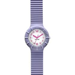 HIP HOP Watches - Damenuhr Fairy Violet HWU0126 - Numbes Kollektion - Silikon-Armband - Wasserdicht bis 5 ATM - 32mm Gehäuse - Lila - Quarzwerk von HIP HOP