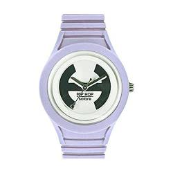 HIP HOP Watches - Damenuhr Solar Kollektion - Silikon-Armband - Wasserdicht bis 5 ATM - 34mm Gehäuse - Quarzwerk von HIP HOP