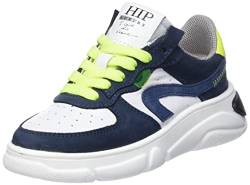 HIP H1064 Sneaker, Dark Blue Yellow, 30 EU von HIP