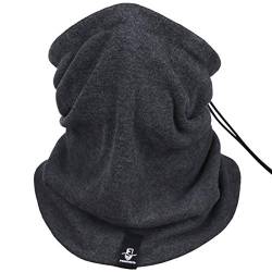 Damen Herren wärmer Winter Neck Gamasche Bandana - Skischlauch Schal Sturmhaube Gesichtsbedeckung Maske (Grau) von HISSHE