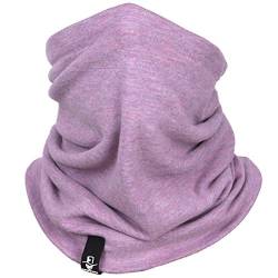 Damen Herren wärmer Winter Neck Gamasche Bandana - Skischlauch Schal Sturmhaube Gesichtsbedeckung Maske (Rosa) von HISSHE