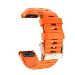 HKIDKK 20 22 26 mm Smartwatch-Sport-Silikonarmband für Garmin Fenix7 7X 5 5X 5S 6 6S 6X Pro 3HR einfaches Schnellverschluss-Uhrenarmband, 22mm Fenix 5 5Plus, Achat von HKIDKK