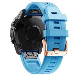 HKIDKK Silicagel-Armband für Garmin Fenix 5S Plus 6S 7S Smartwatch, 20 mm, mit leicht zu montierendem Schnellverschluss-Armband, For Fenix 5S Plus, Achat von HKIDKK