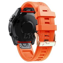 HKIDKK Silicagel-Armband für Garmin Fenix 5S Plus 6S 7S Smartwatch, 20 mm, mit leicht zu montierendem Schnellverschluss-Armband, For Fenix 6S Pro, Achat von HKIDKK
