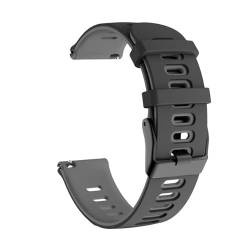 HKIDKK Silikon-Armband für Garmin Venu 2/Vivoactive 3 4 45 mm/Venu Sq/Forerunner 245, Zubehör, austauschbares Armband, 22 mm, Achat von HKIDKK